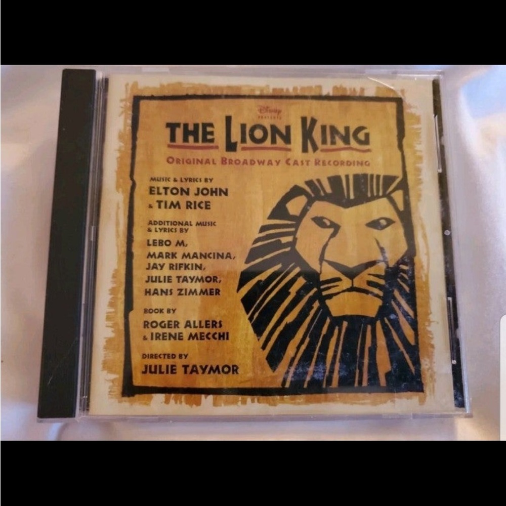 The Lion King [Original Broadway Cast] (CD, Nov-1997, Walt Disney)
